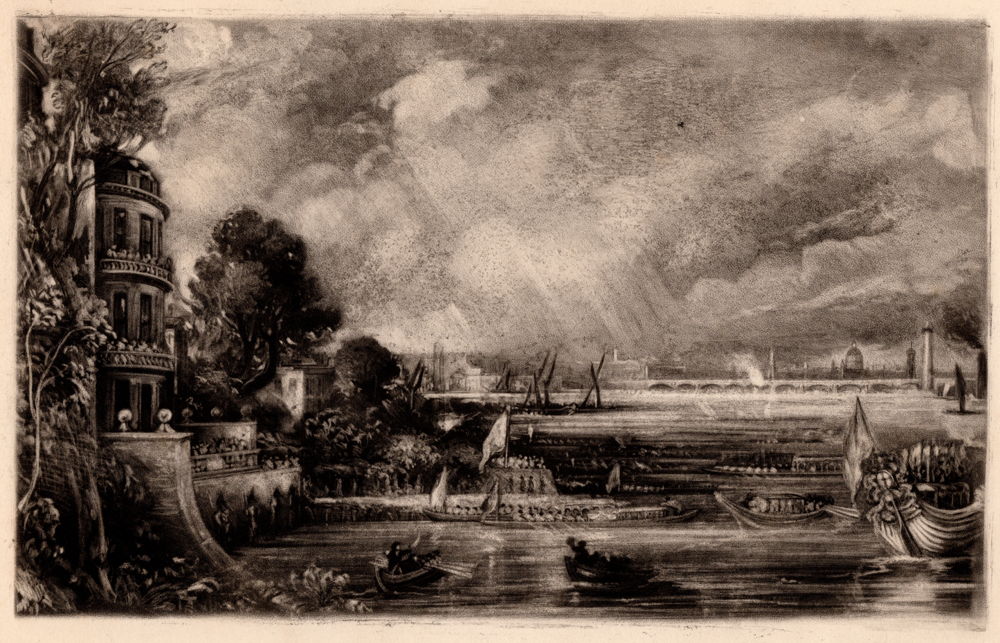 Opening of Waterloo Bridge (18th June 1817)