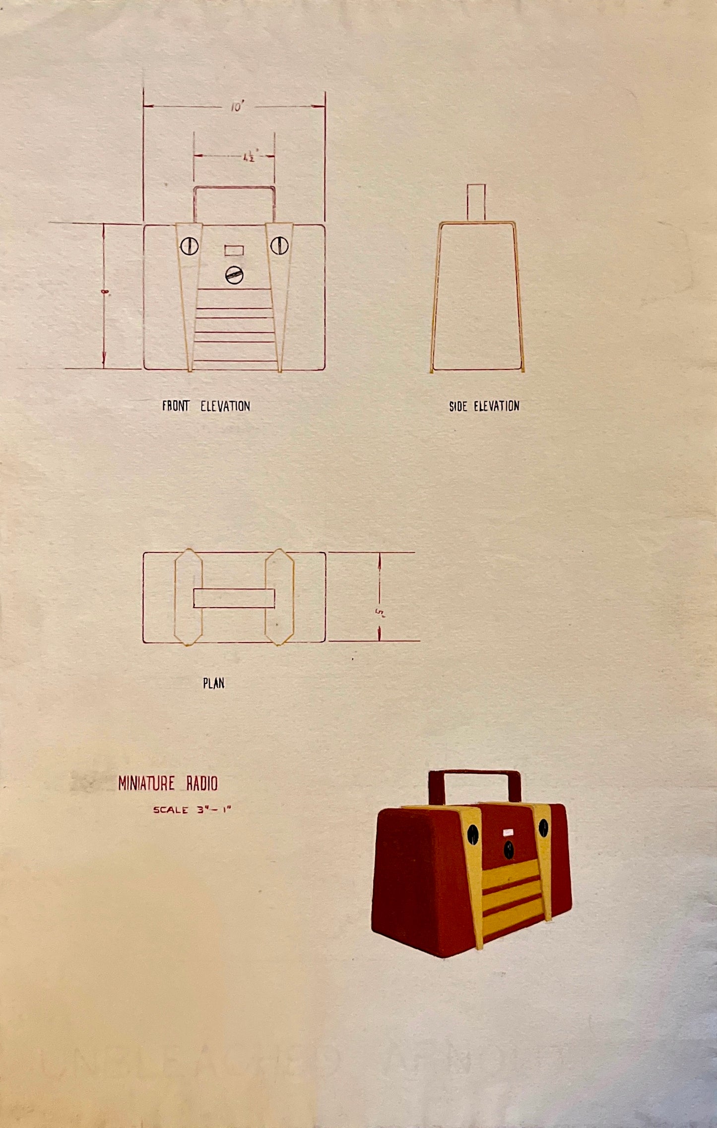 Miniature Radio Designs (Pair)
