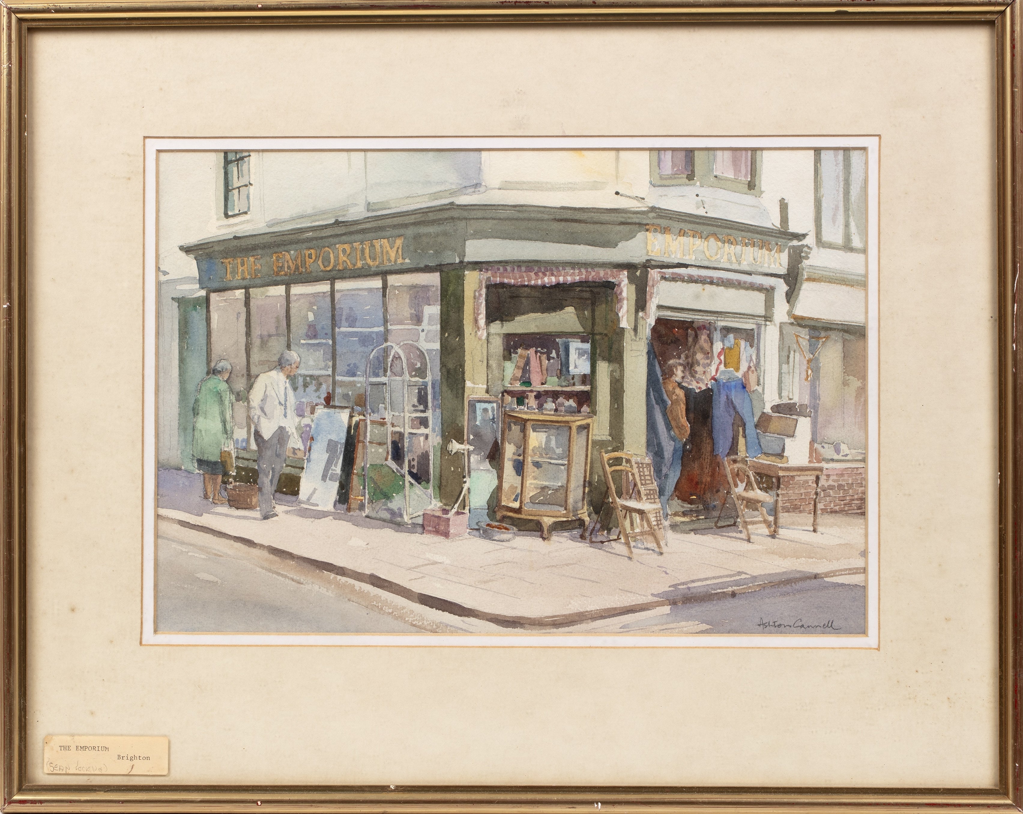 Cannell, Edward (1927-1994) - The Emporium, Brighton, c. 1975