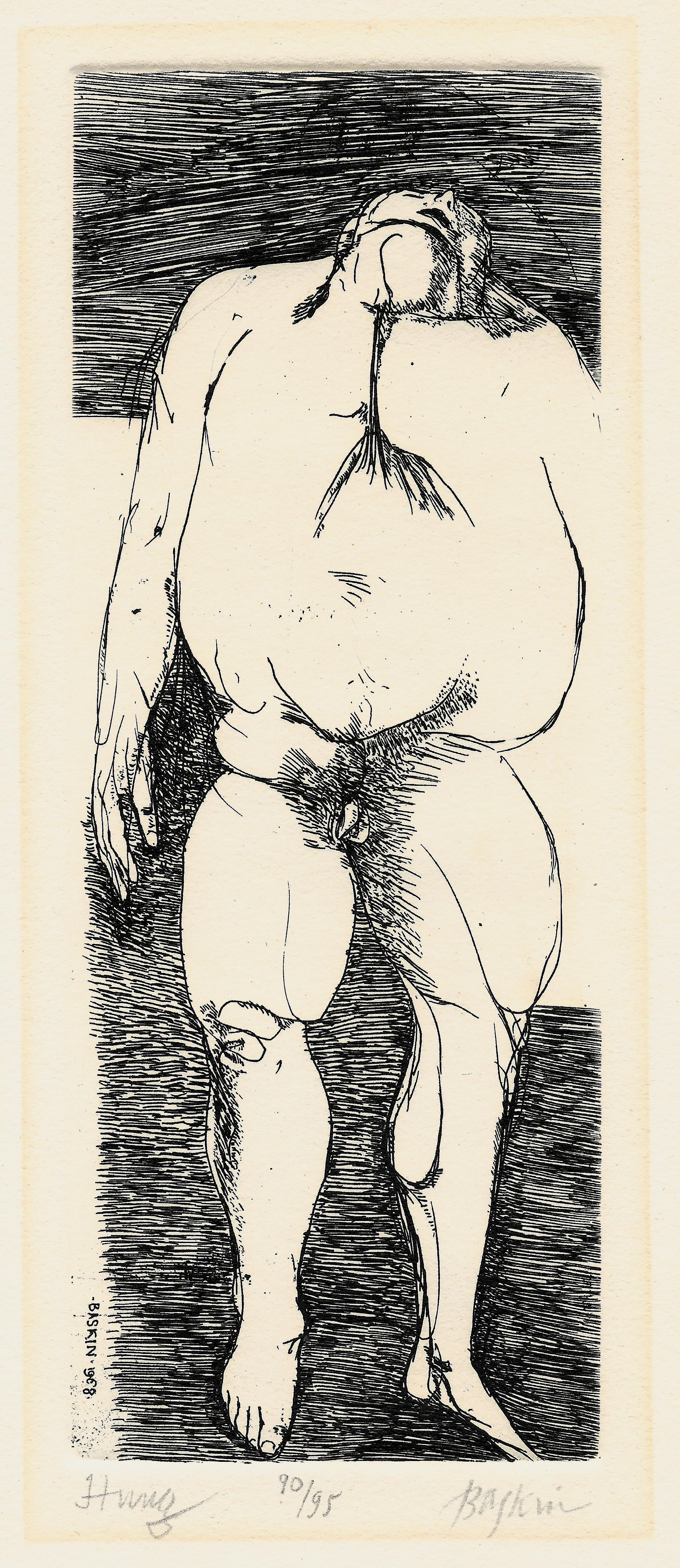 Baskin, Leonard (1922-2000) - Hung, 1968