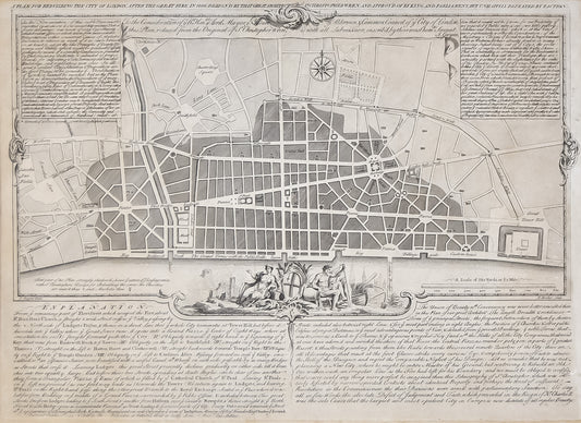 Christopher Wren’s Plan for Rebuilding the City of London
