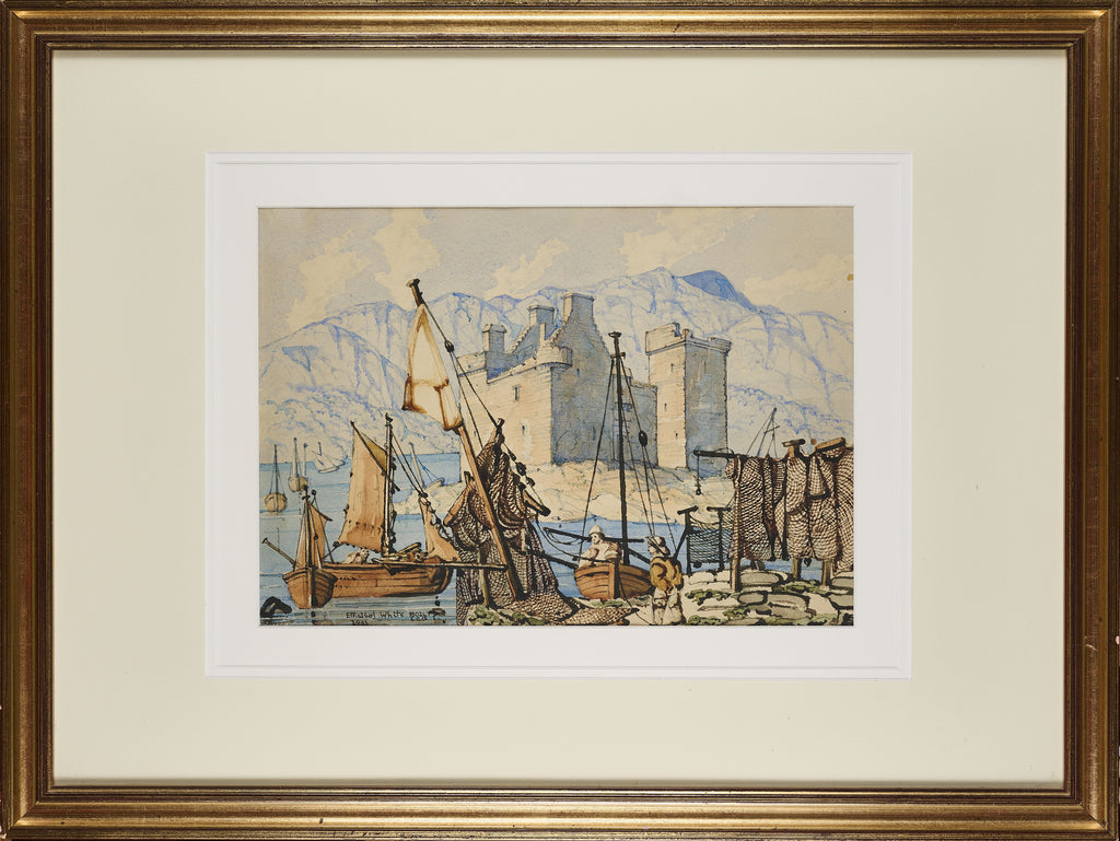 White, Ethelbert (1891 - 1972) - Lochranza, Arran, 1933