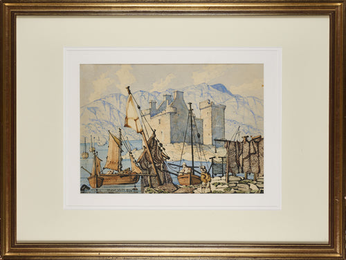 White, Ethelbert (1891 - 1972) - Lochranza, Arran, 1933