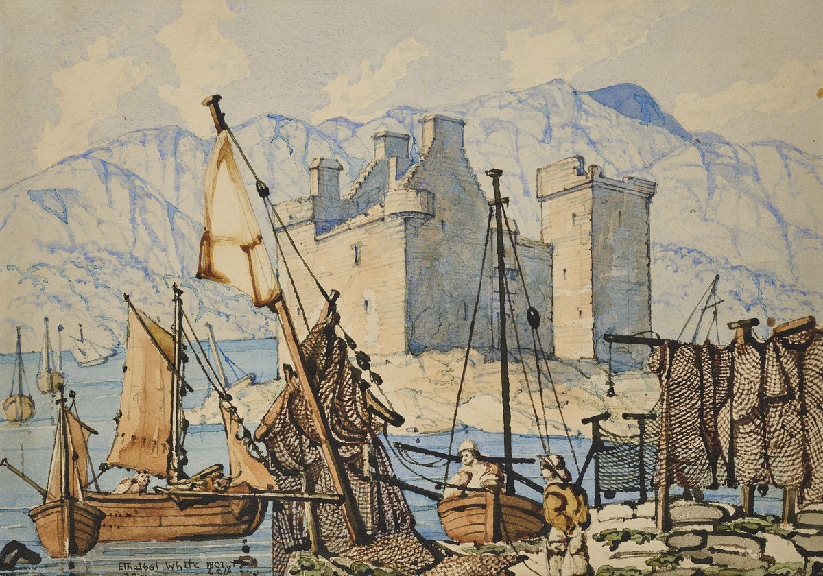 White, Ethelbert (1891 - 1972) - Lochranza, Arran, 1933