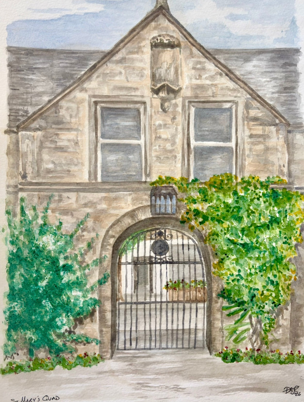 Bateson, Darcey (2005 - ), St Mary's Quad, St Andrews, 2026