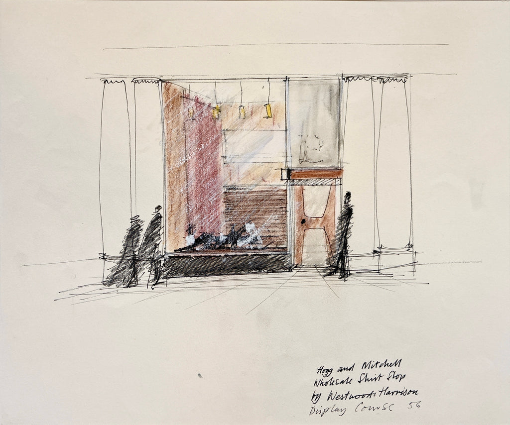 Bartram, Harold (1928-2022) - Hogg and Mitchel Facade, c. 1956