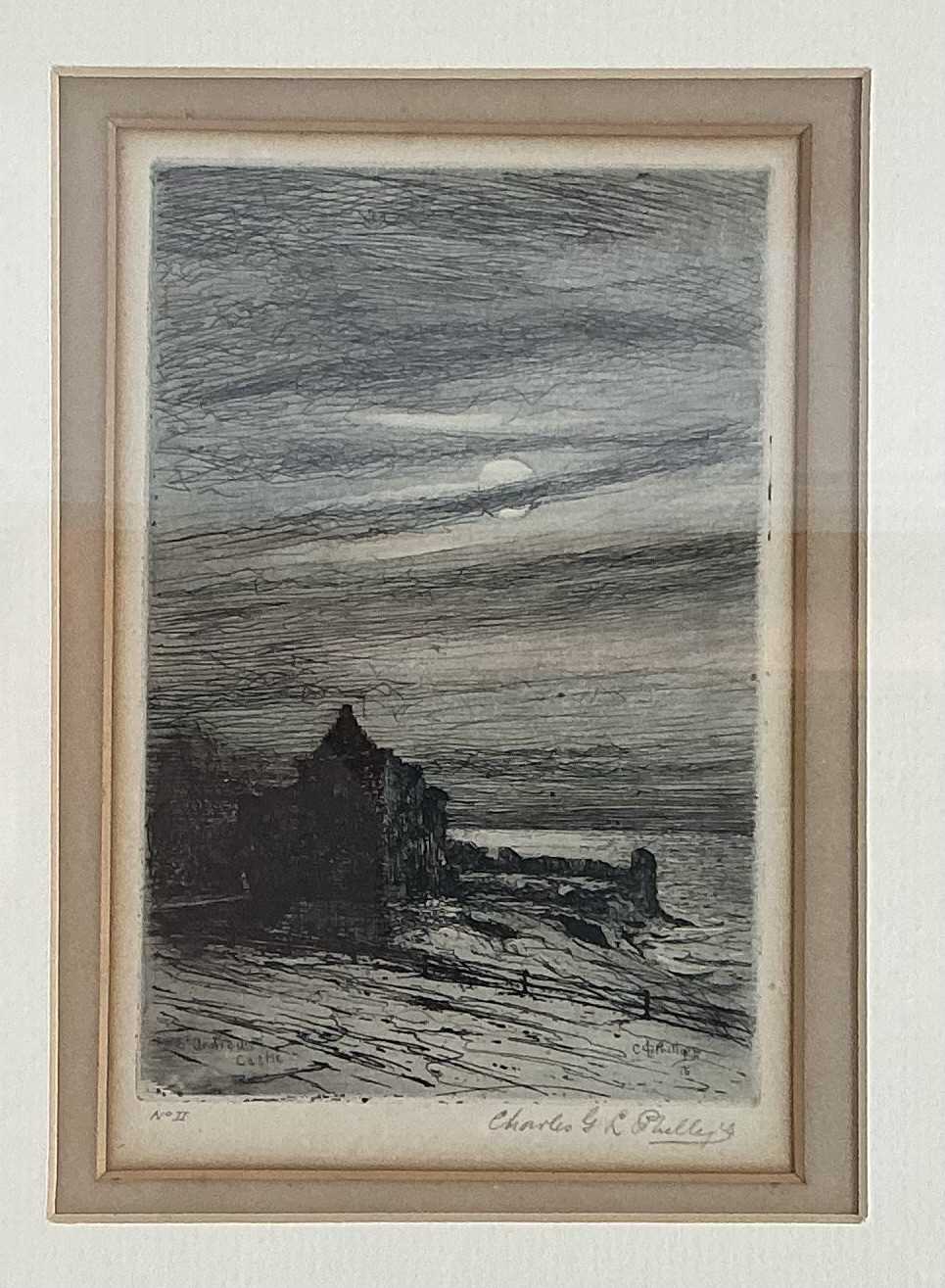 Phillips, Charles Gustav Louis (1863 – 1944) - St Andrews Castle, 1915