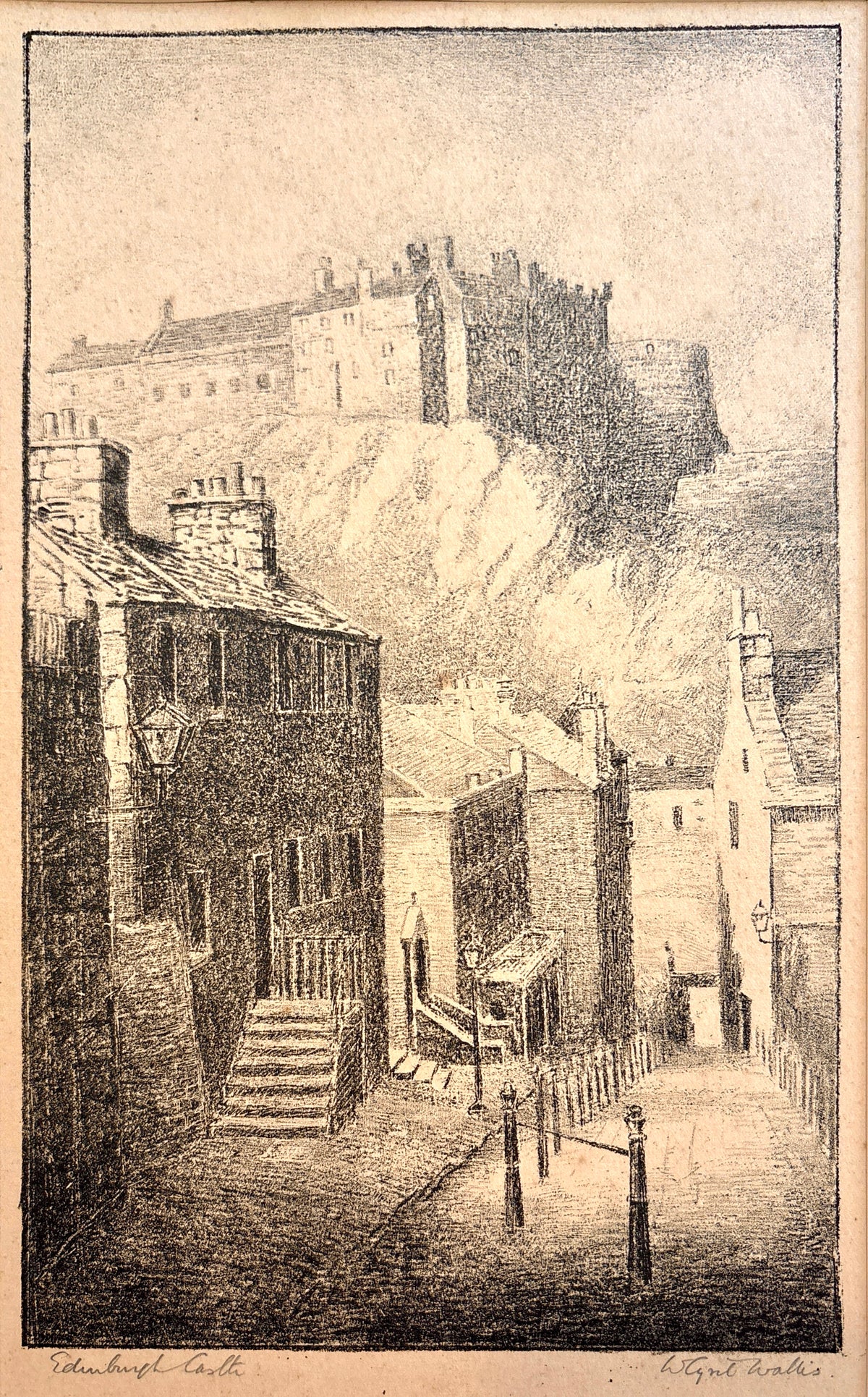 W. G. Wallis - Edinburgh Castle, late 19th century