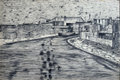 Huson, Eric (b. 1930) - Bermondsey Canal, 1961