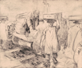 Batchelor, Roland (1889-1990) - Early Morning, Billingsgate, 1936.