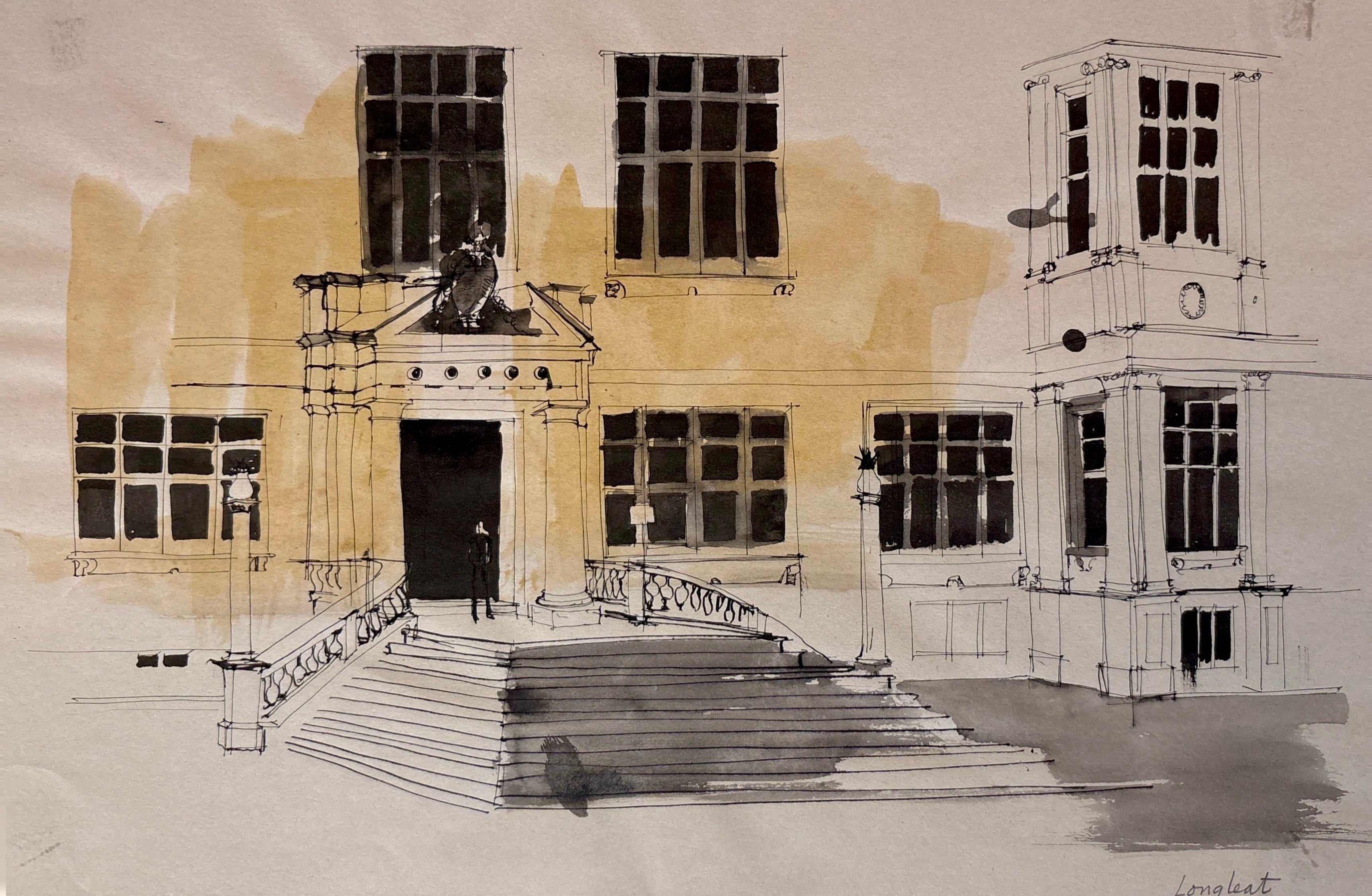Bartram, Harold (1928-2022) - Longleat Facade, c. 1956.