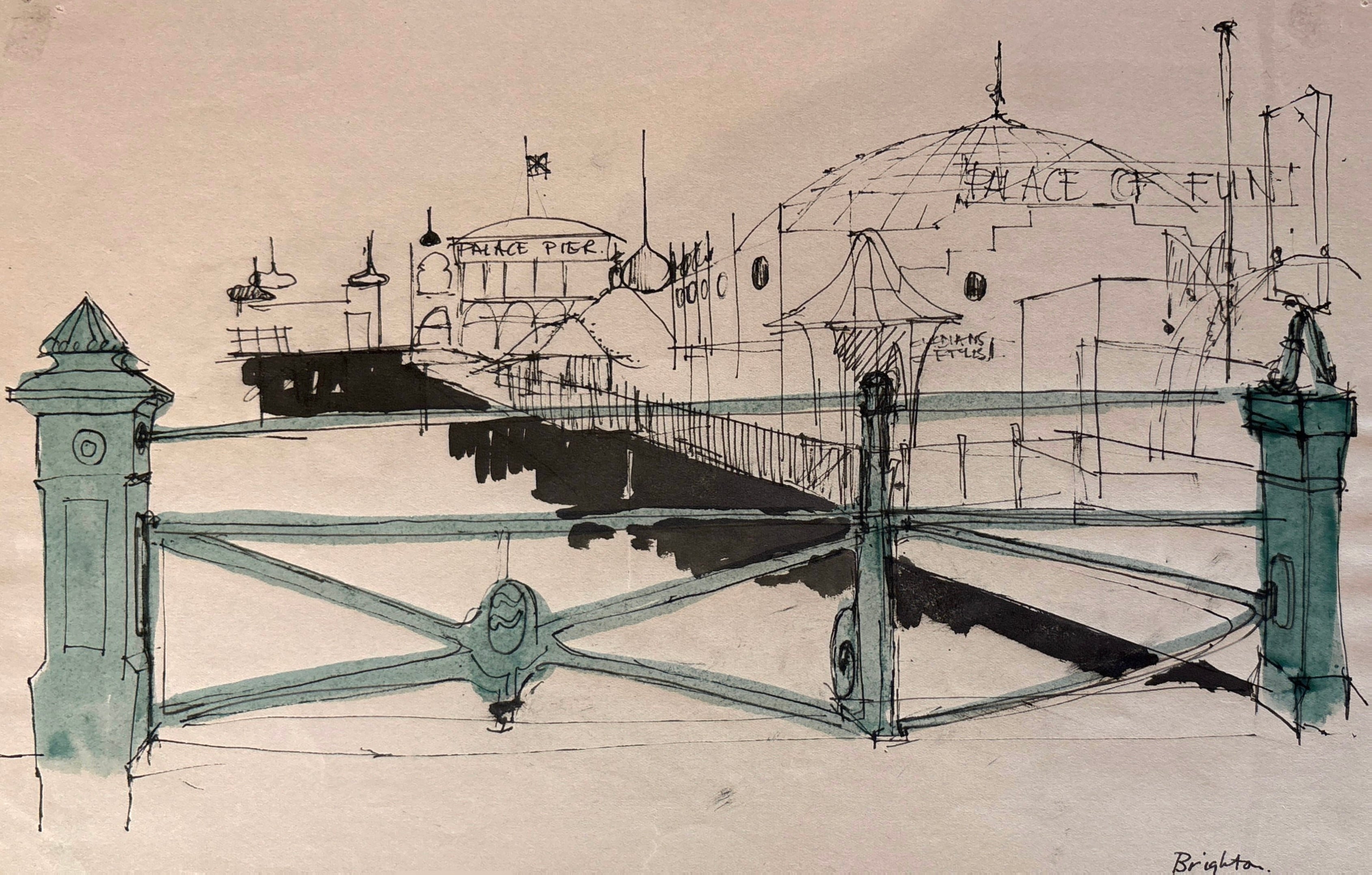 Bartram, Harold (1928–2022) - Brighton Pier, c. 1956