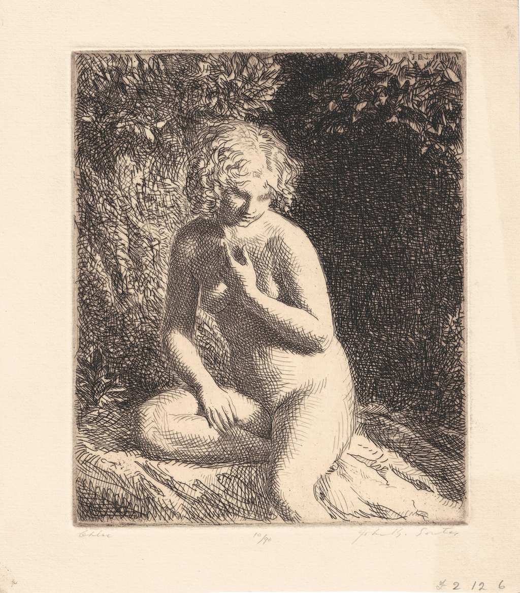 Souter, John Bulloch (1890-1972) - Chloe, c. 1920s