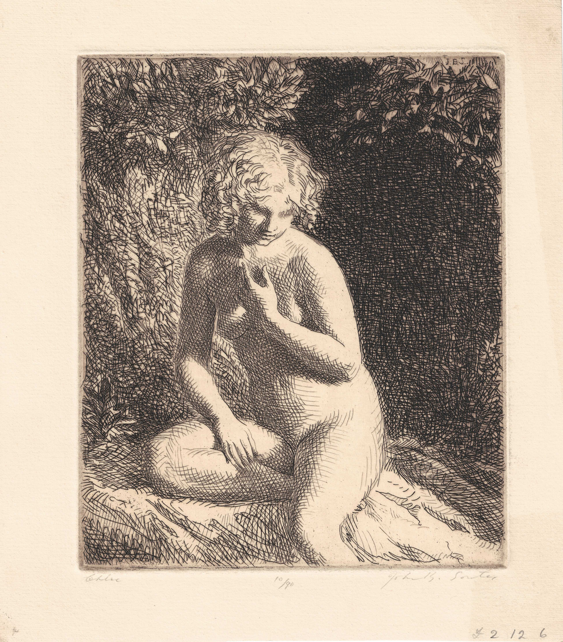 Souter, John Bulloch (1890-1972) - Chloe, c. 1920s