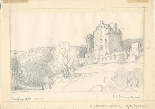 Squirrel, Leonard (1893-1979) - Neidpath Castle, 1964