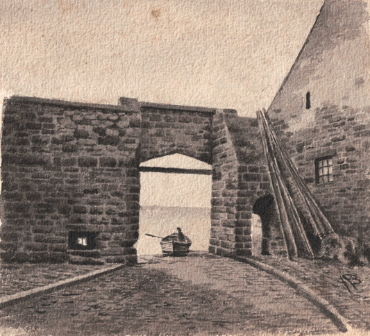 Entrance to Mont Saint Michel