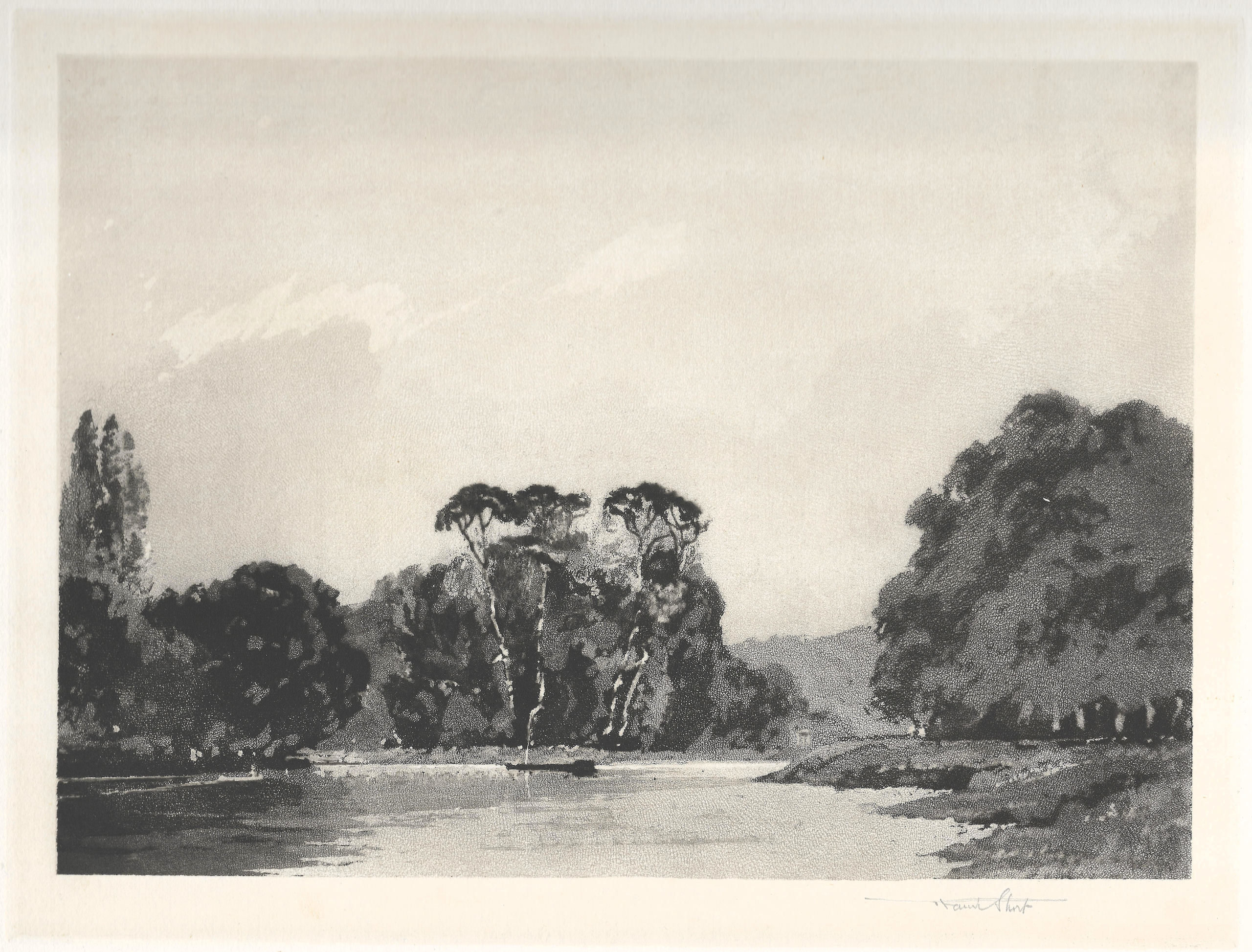 Short, Frank - The Thames at Twickenham, 1921