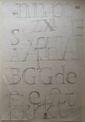 Bartram, Harold (1928-2022) - Font Designs, c. 1956