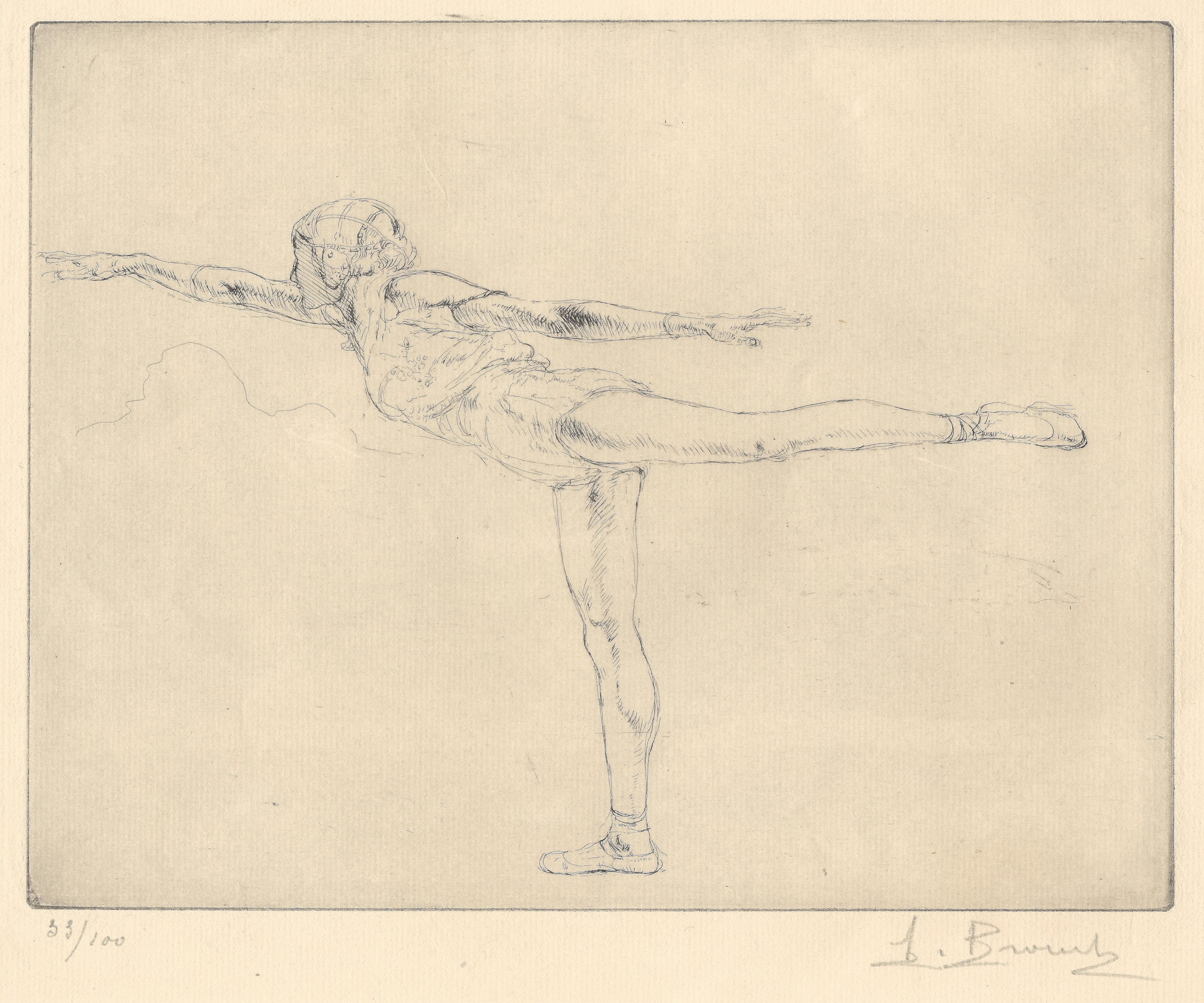 Brouet, Auguste (1872-1941), Ballerina, c. 1925