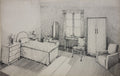 Maple & Co - Bedroom Interior Design, c. 1920
