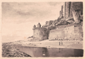 Blackwood, Alexander - Mill Tower at Mont Saint Michel, c. 1900