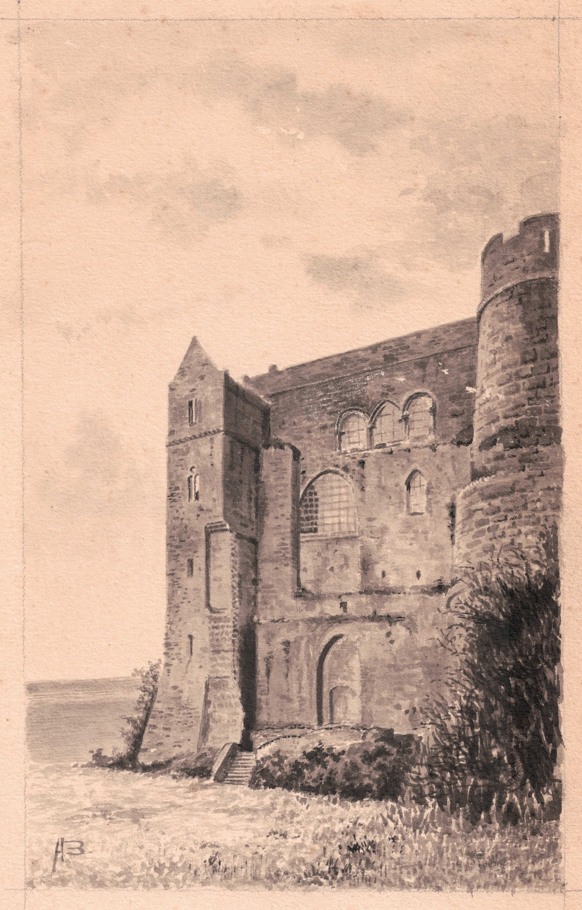 Blackwood, Alexander - Mont Saint Michel, c. 1900