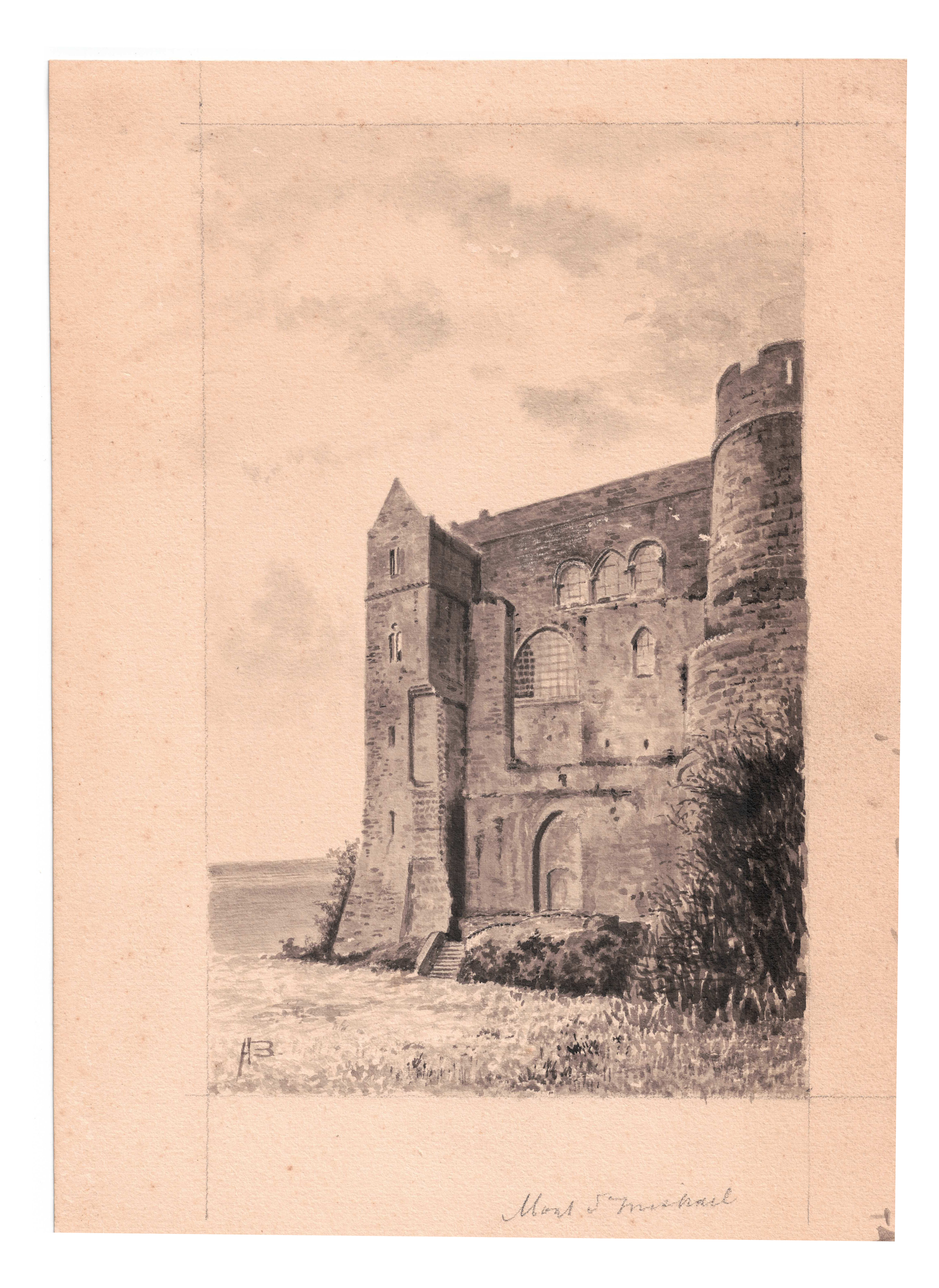 Blackwood, Alexander - Mont Saint Michel, c. 1900