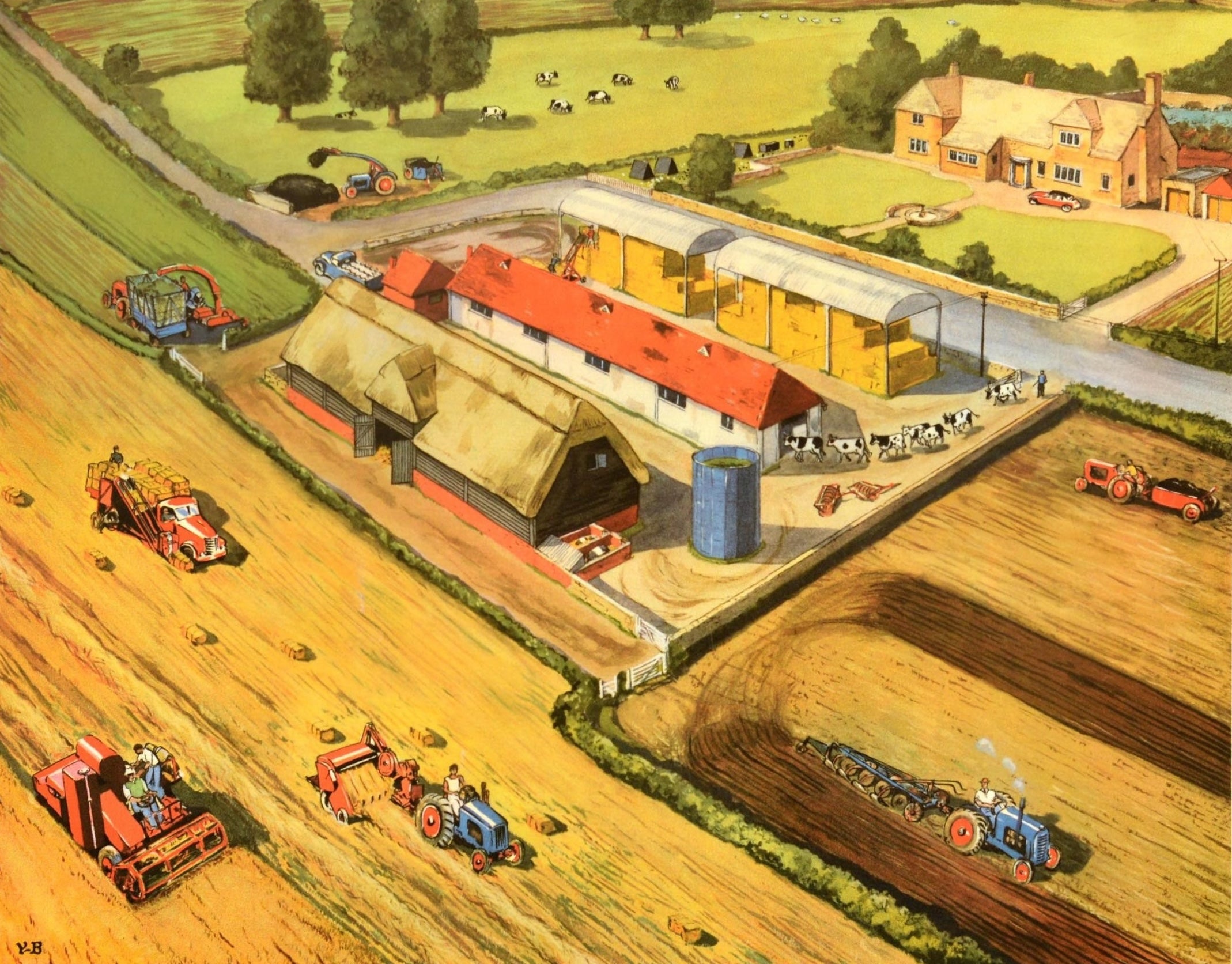 Macmillan - New Machines on the Farm, c. 1955
