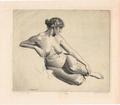 Souter, John Bulloch (1890-1972) - Model Reclining, 1924