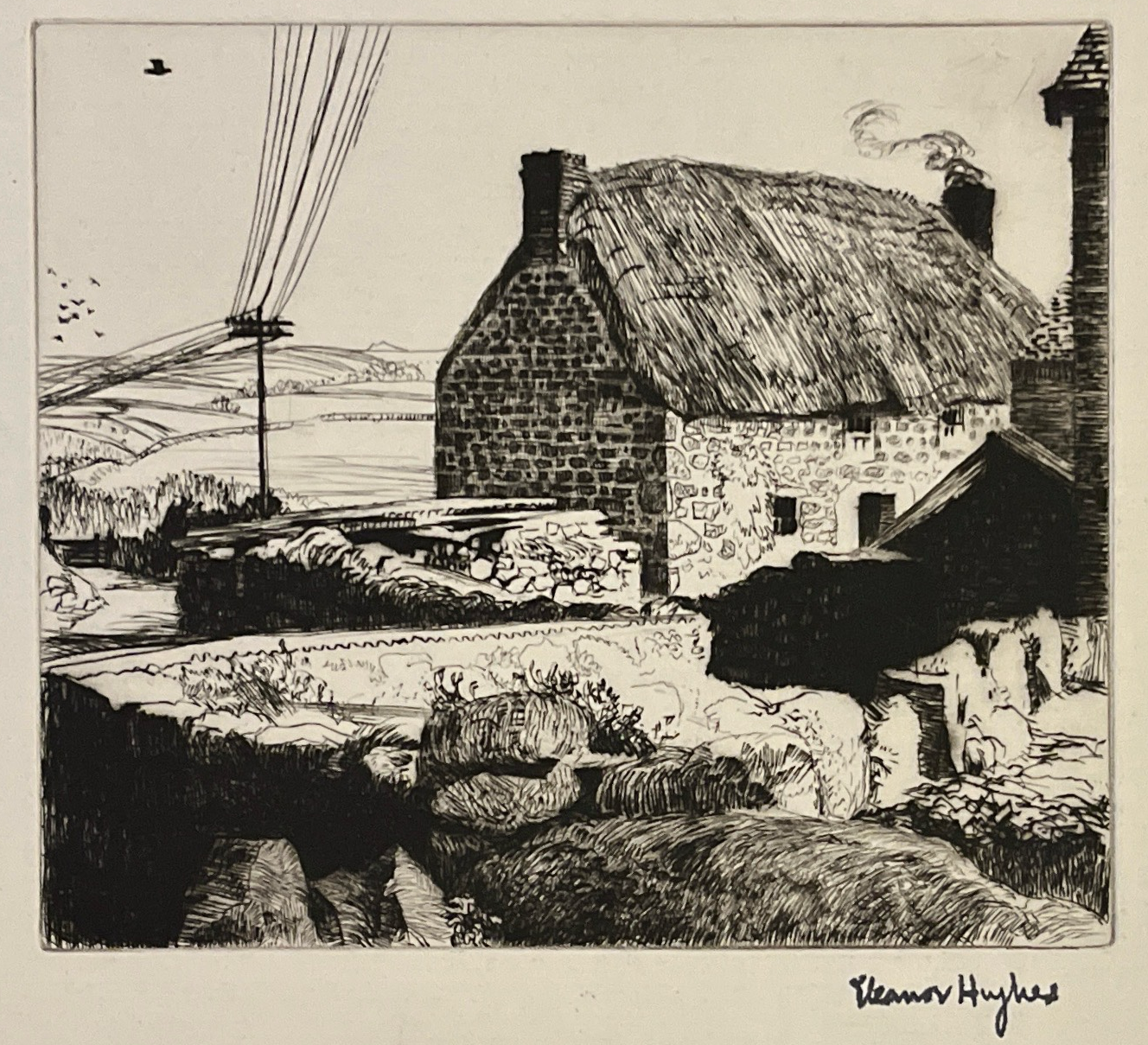 Hughes, Eleanor - Old Bodleigh Farm, c. 1920