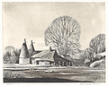 Hilder, Rowland (1905-1993) - Chidingstone Study, c. 1970