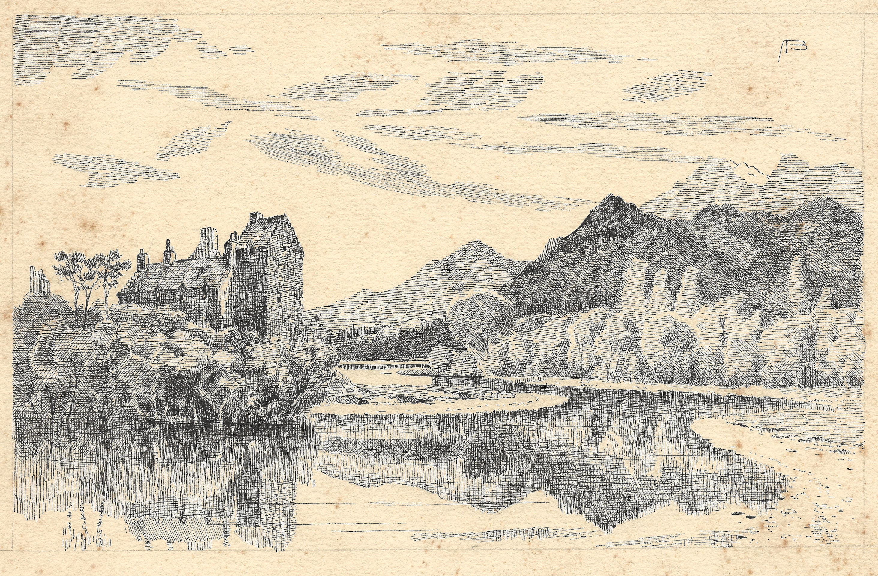 Blackwood, Alexander (1873-1953) - Eilean Donan Castle, c. 1910