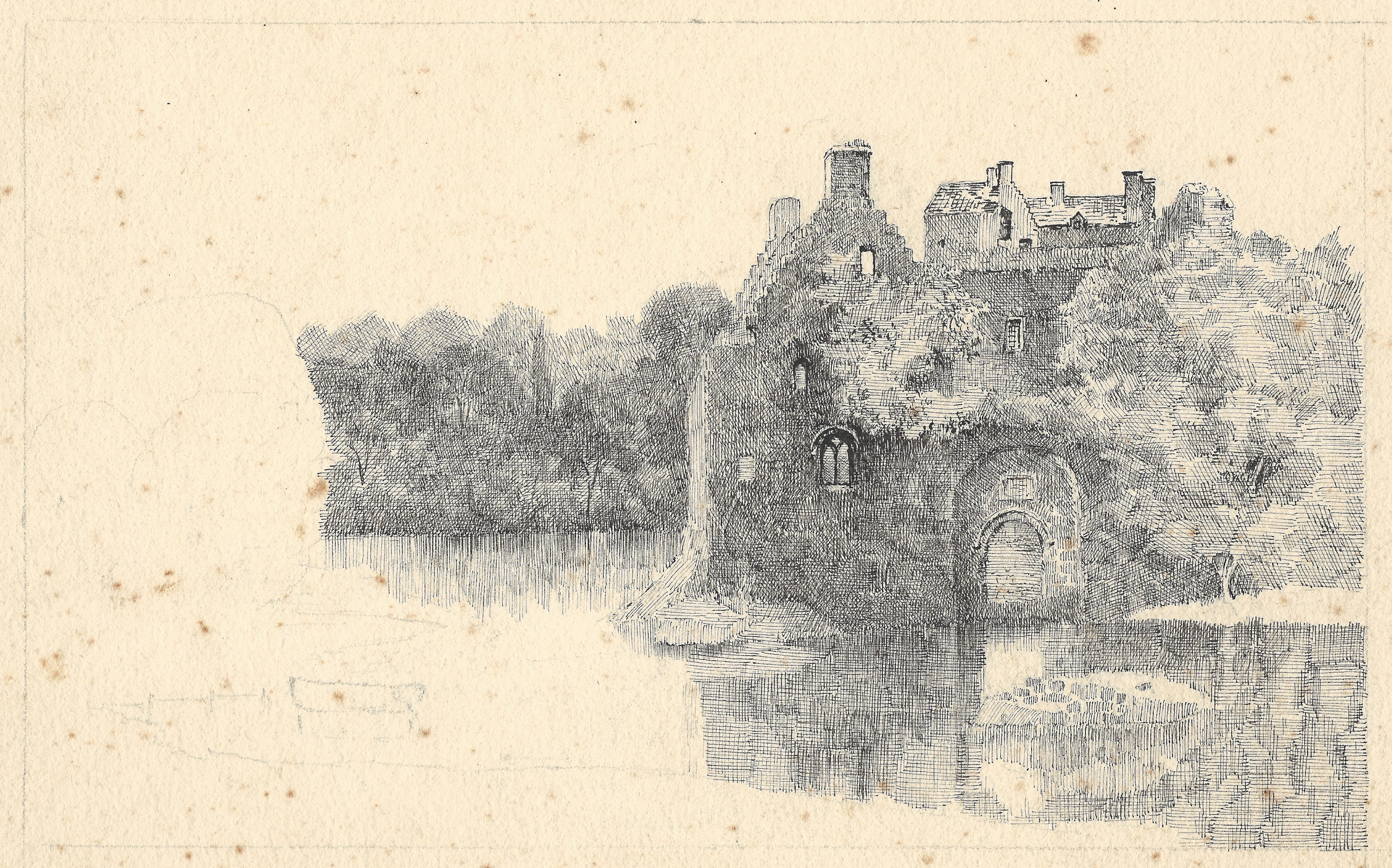 Blackwood, Alexander (1873-1953) - Rosslyn Castle, c. 1910