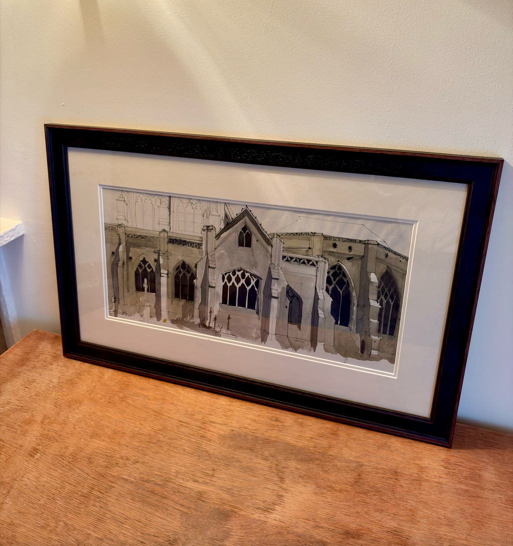Bartram, Harold (1928 - 2022) - Wells Cathedral (South Apse), c. 1955.