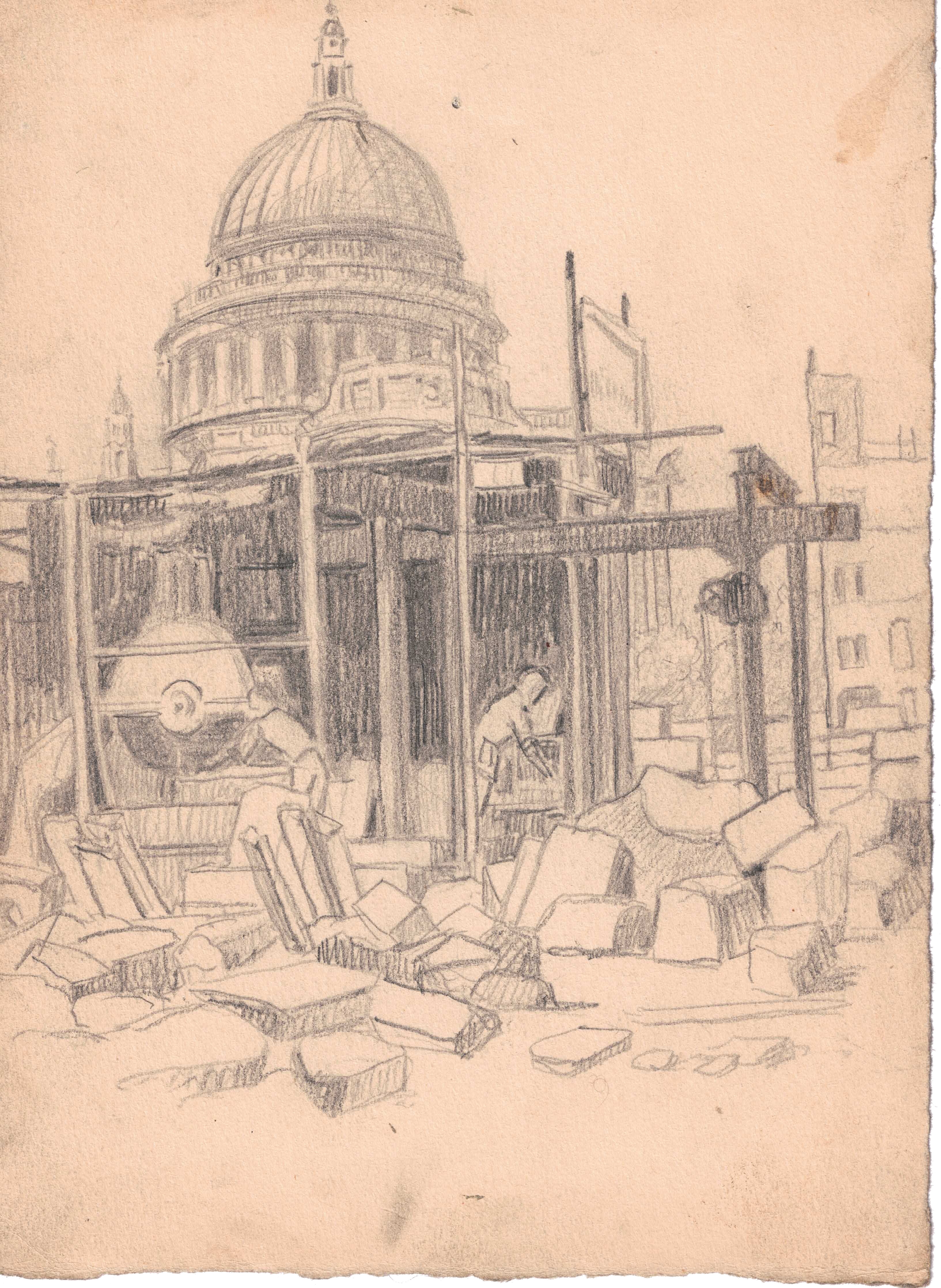 Unknown - St Paul's Cathedral, c. 1948