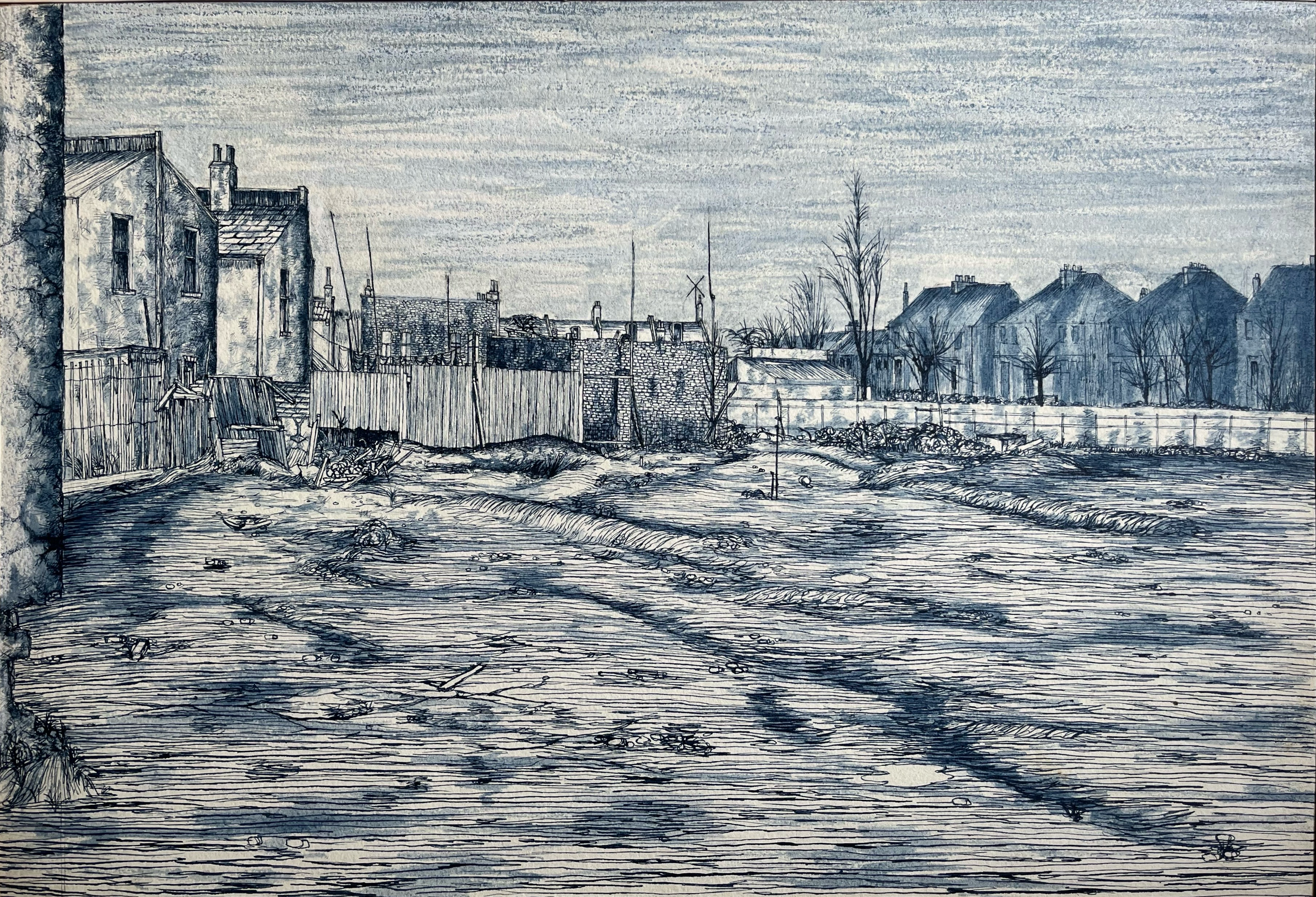 Huson, Eric (b. 1930) - Waste Plot: Camberwell, 1962
