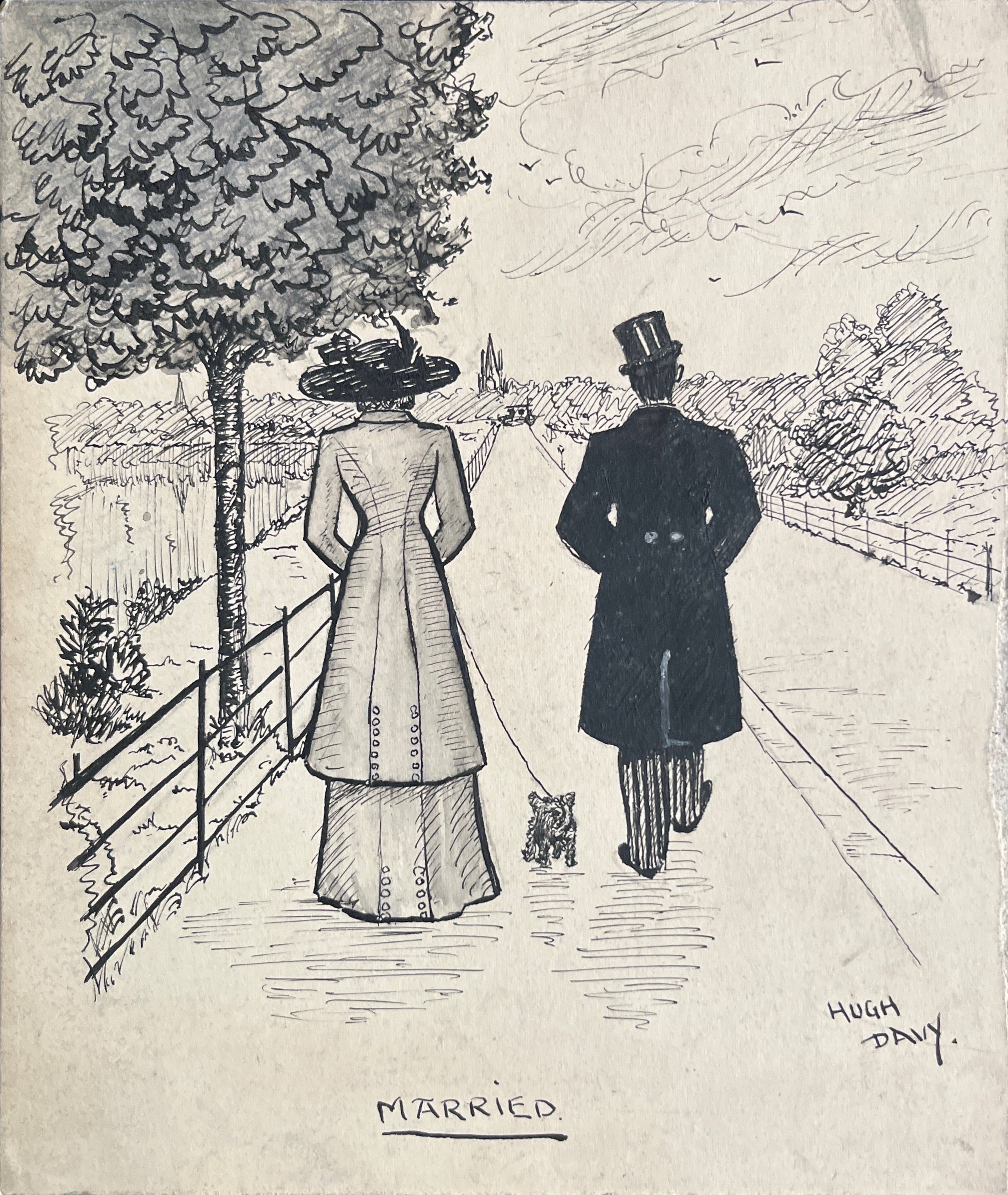 Davy, Hugh - Married, c. 1910s