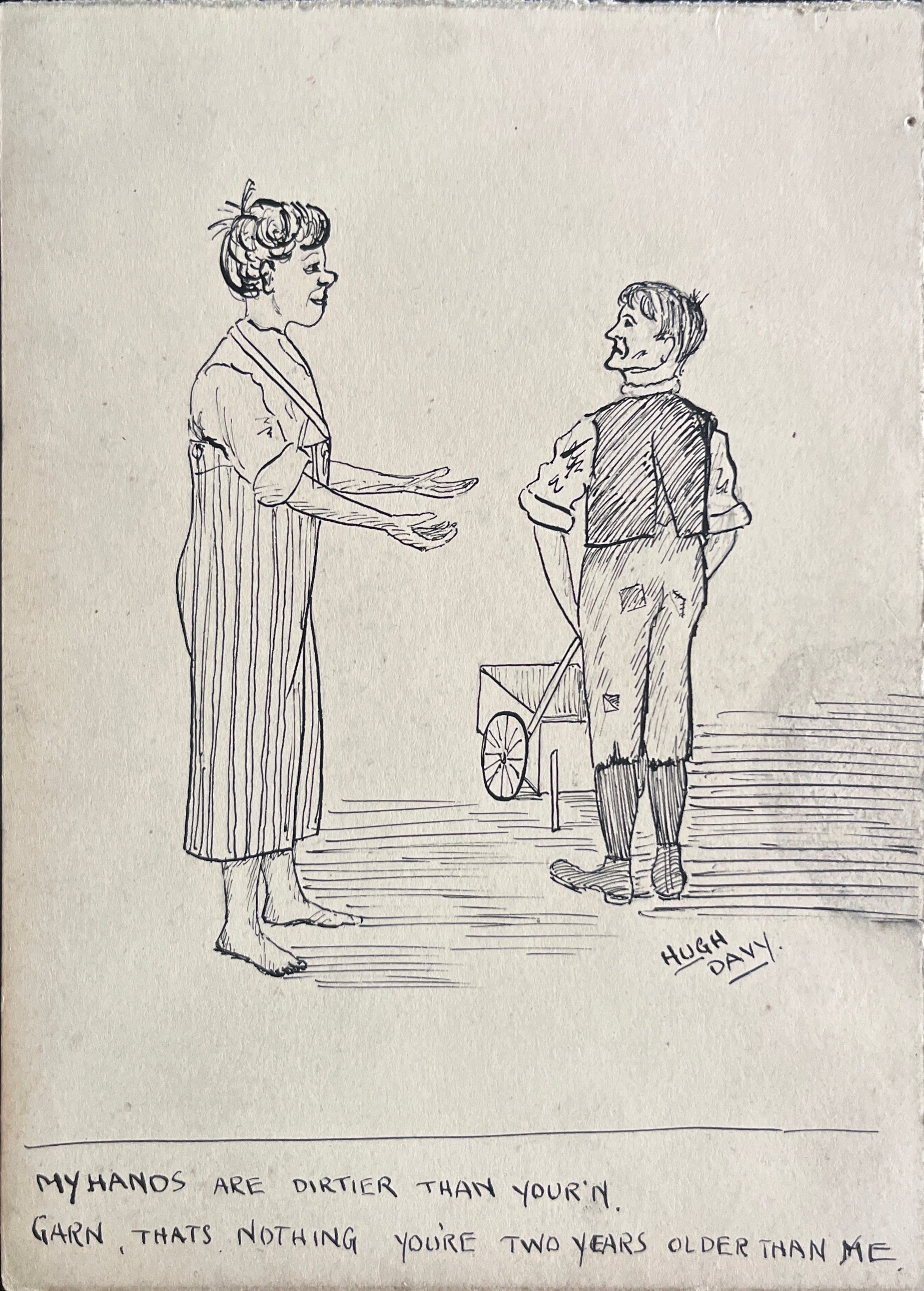 Davy, Hugh - My Hands are Dirtier…, c. 1910s