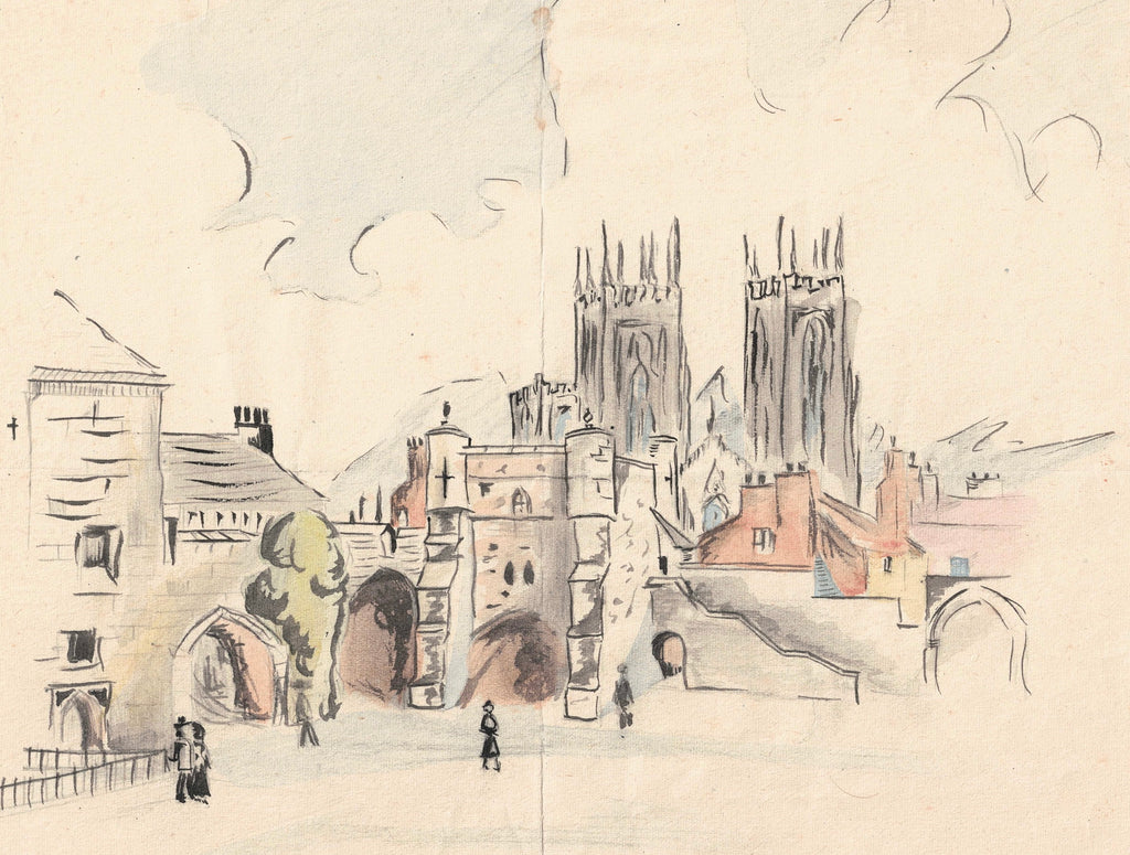 Holt, Michael - View of York Minster, c. 1950