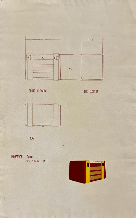 Miniature Radio Designs (Pair)